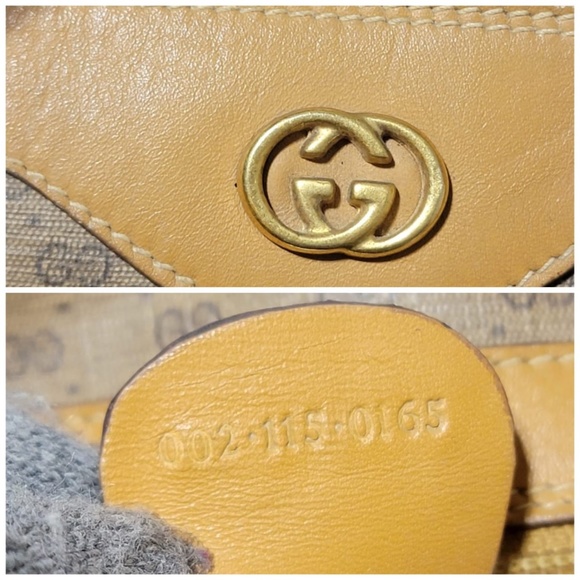 Authentic GUCCI Vintage Micro GG Canvas Boston Bag Beige/Brown - Picture 7 of 14